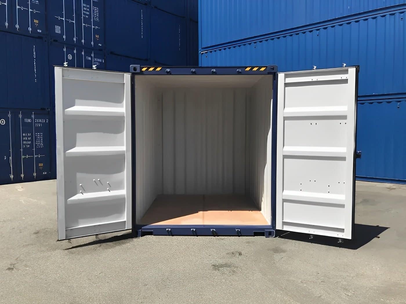 10ft High Cube Shipping Container – One Trip | Stackable & CSC Certified - Image 3