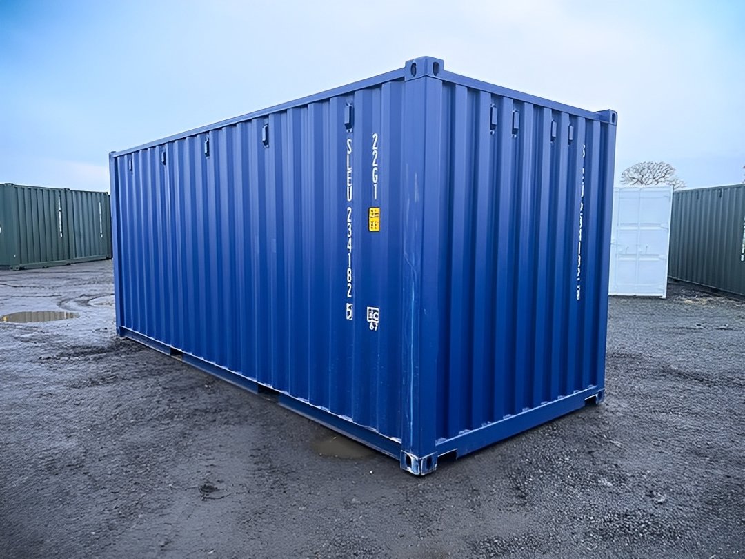 20Ft Shipping Container (One Trip) - Blue