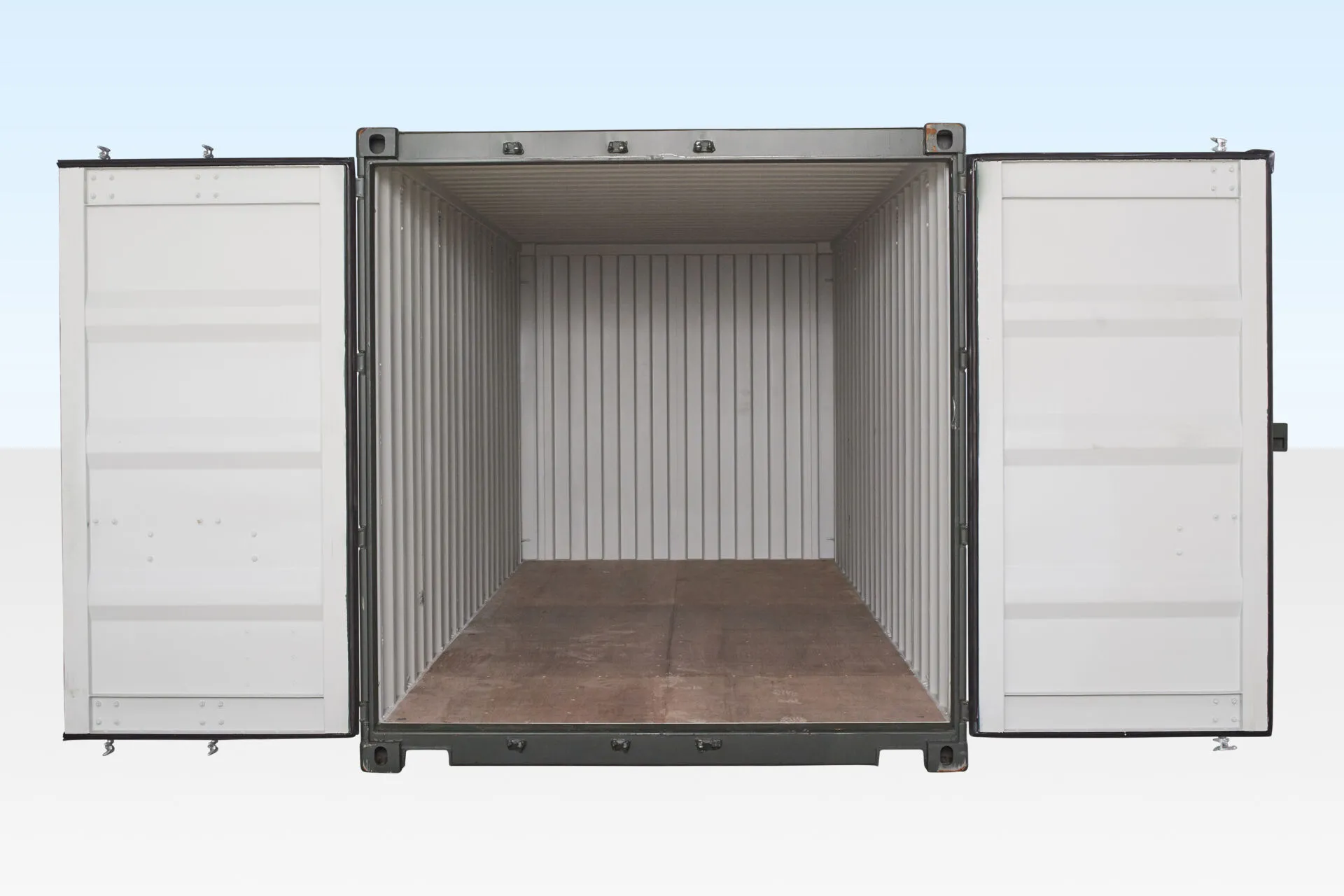 20Ft Shipping Container (One Trip) - Dark Green - Image 8