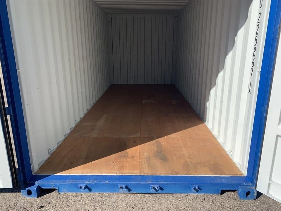 20′ x 8′ x 8.5′ Tall– New Shipping/Storage Container – Wind and Watertight – Blue - Image 4