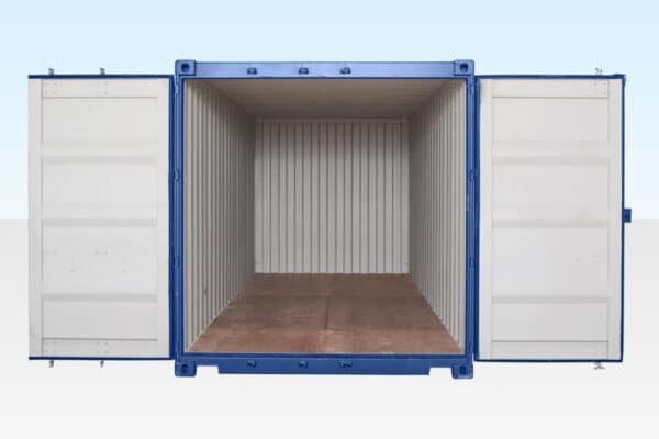 20ft Blue Shipping Container – One Trip | Secure Steel Storage, ISO Standard - Image 4