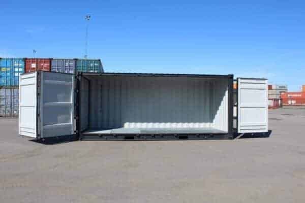 20ft High Cube Shipping Container – Side Opening Hazardous Waste Storage (One Trip, 9ft 6in High, USA Delivery) - Image 2