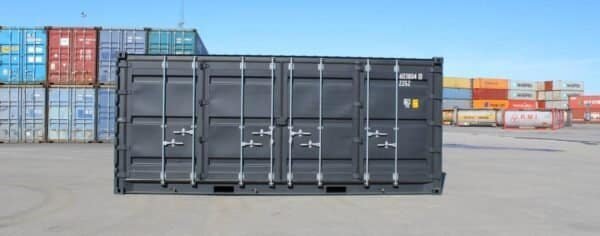 20ft High Cube Shipping Container – Side Opening Hazardous Waste Storage (One Trip, 9ft 6in High, USA Delivery) - Image 4