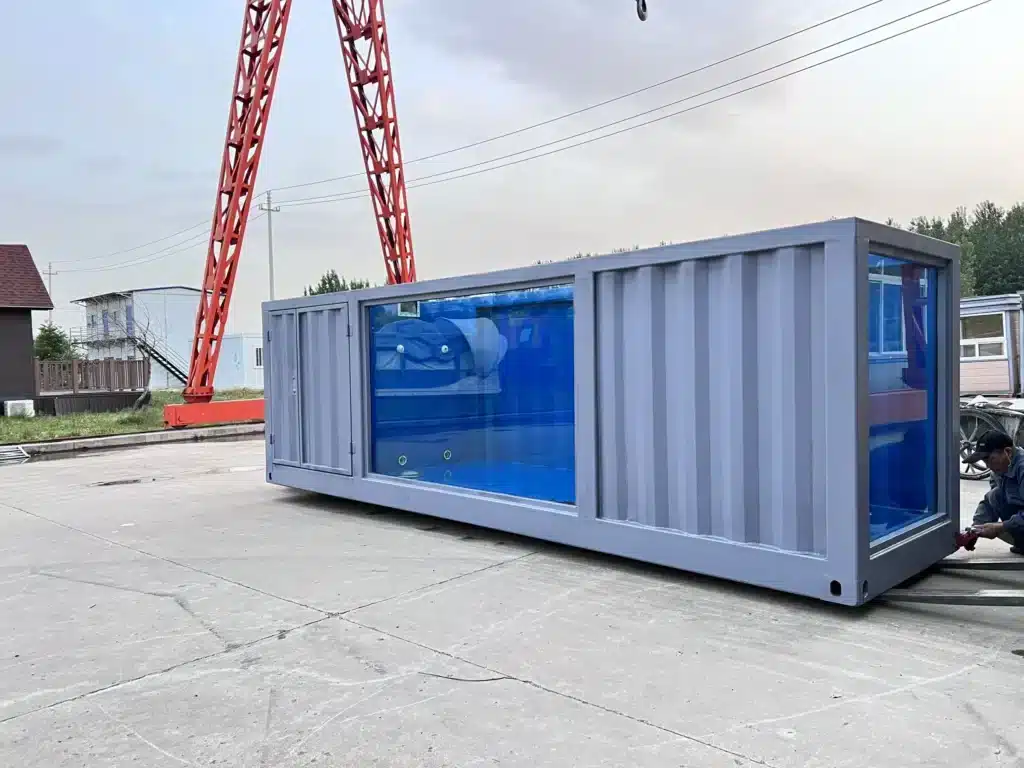 20ft Mobile Foldable Fully Automatic Container Swimming Pool