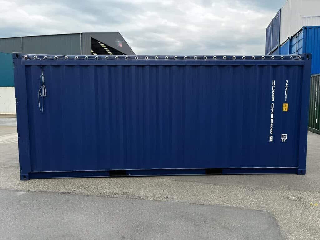 20ft x 8ft Used Shipping Container Open Top - Image 2