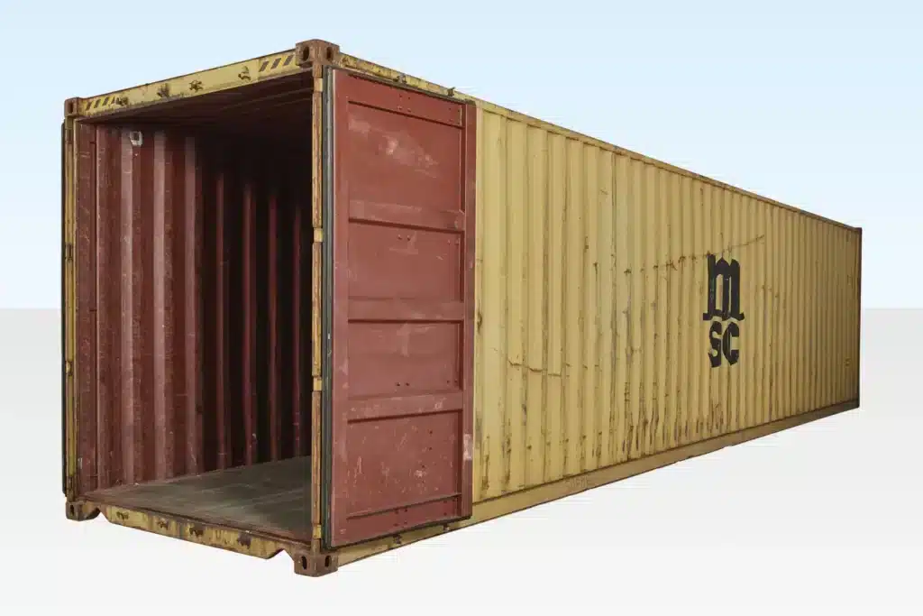 40Ft X 8Ft Used Shipping Container High Cube - Image 4