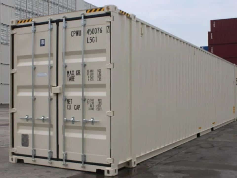 45ft New One Trip High Cube Shipping Container – Steel Storage