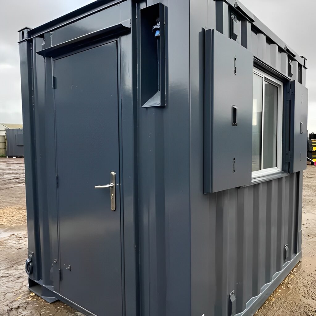 7Ft x 7Ft Shipping Container Office | Portable Building | Anti-Vandal Building - Image 6