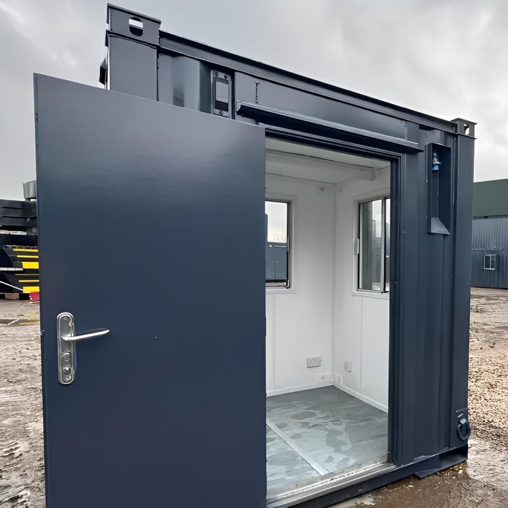 7Ft x 7Ft Shipping Container Office | Portable Building | Anti-Vandal Building - Image 3