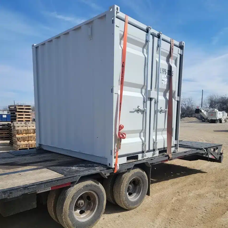 8ft Steel Shipping Container with Door & Window – Compact & Durable - Image 3