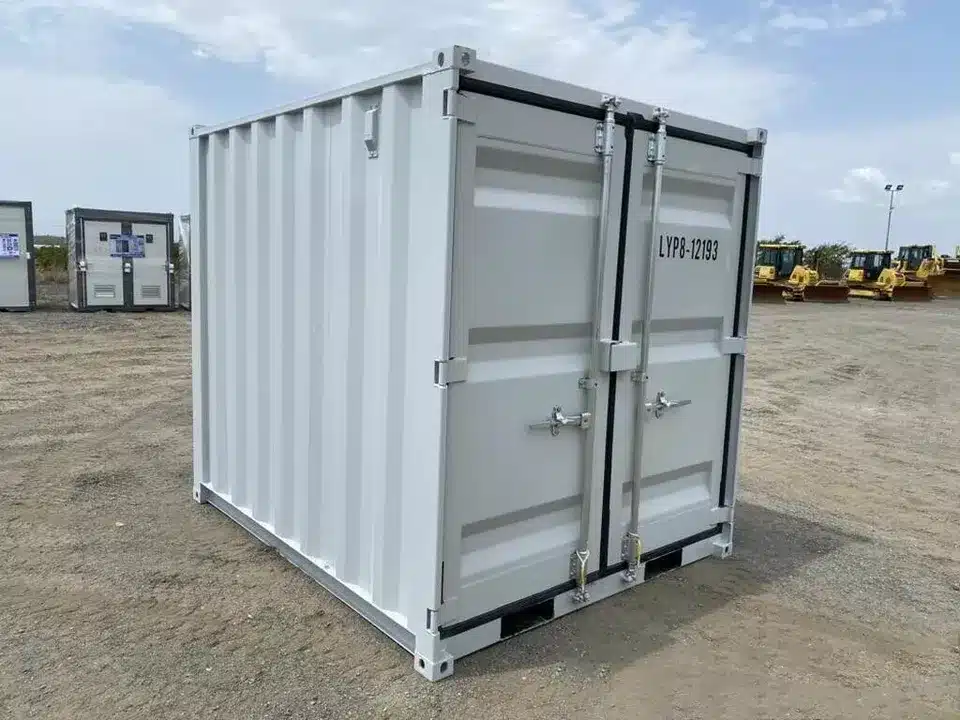 8ft Steel Shipping Container with Door & Window – Compact & Durable - Image 8