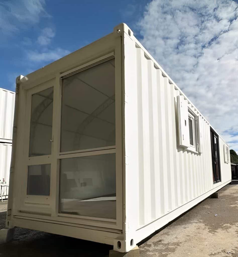 Converted 40ft Shipping Container | Open Plan Office | Portable Container Building - Image 7