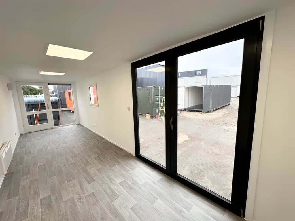 Converted 40ft Shipping Container | Open Plan Office | Portable Container Building - Image 9