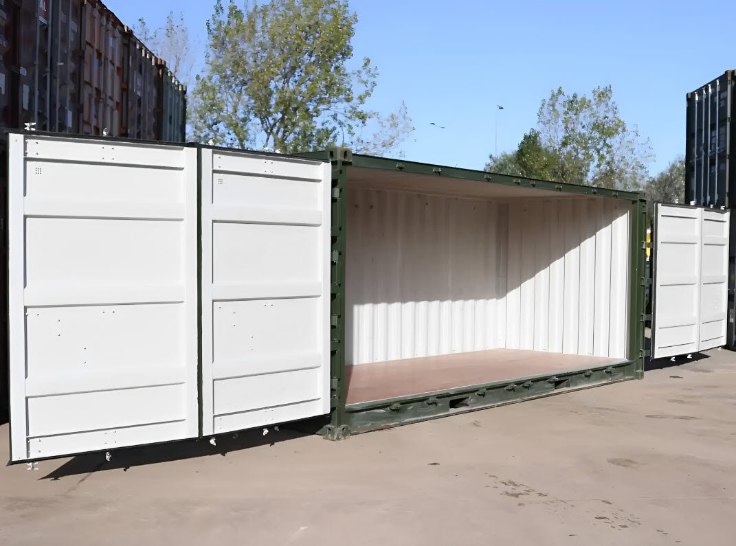 New 20ft Standard Open Side Shipping Container in Austin, Texas - Image 2