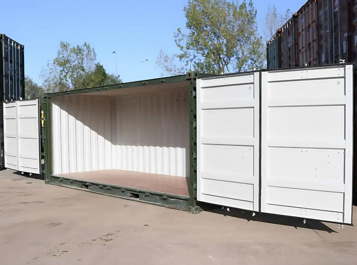 New 20ft Standard Open Side Shipping Container in Austin, Texas