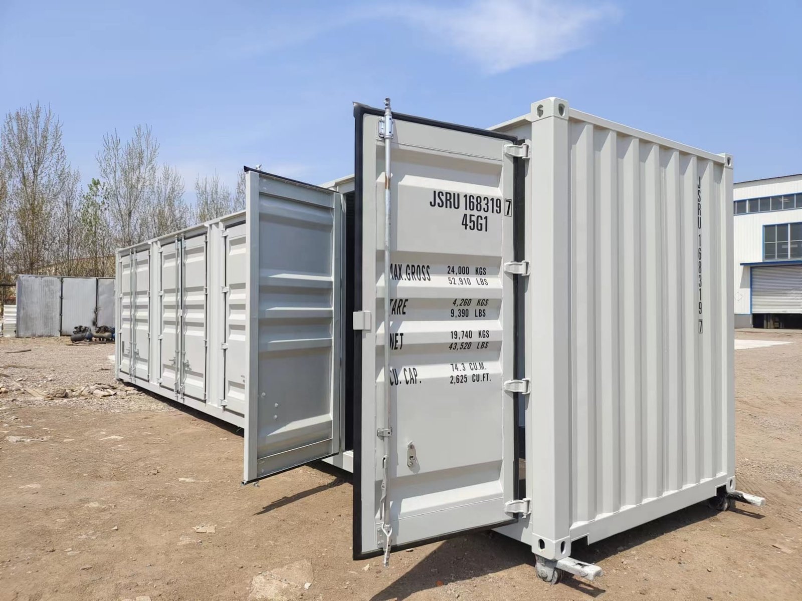 New 40ft High Cube Open Side Shipping Container in Dallas, Texas - Image 2