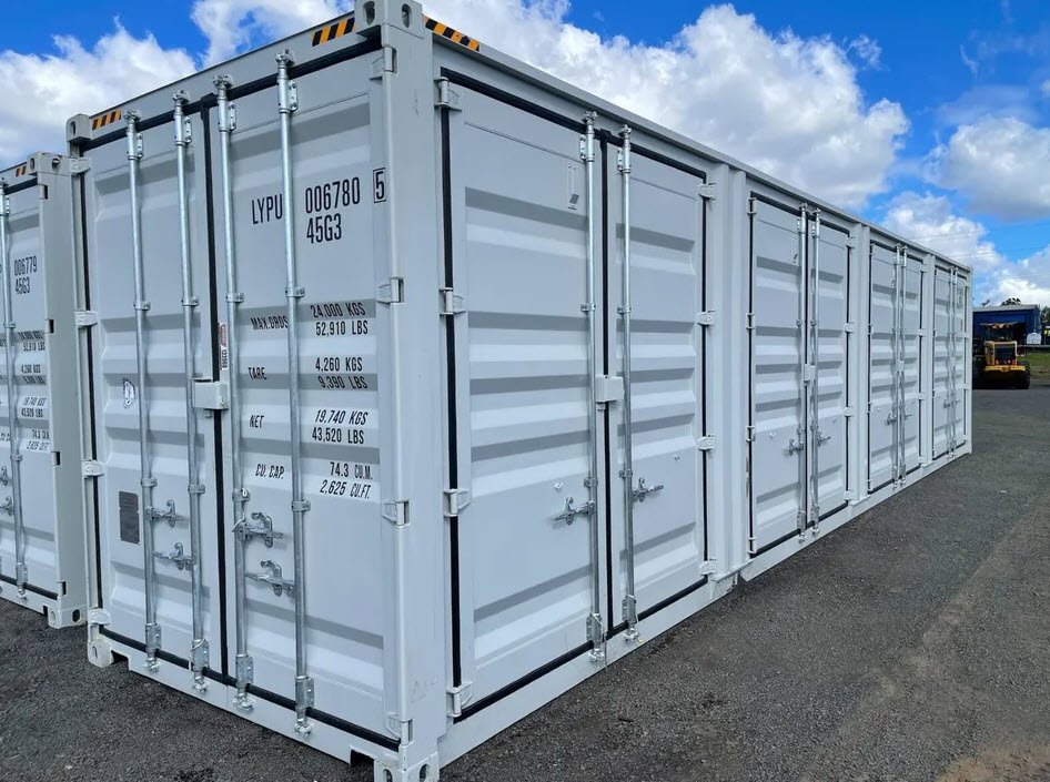 New 40ft High Cube Open Side Shipping Container in Boston, Massachusetts