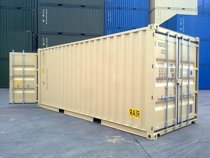 New 20ft Double Door Shipping Container in Houston, Texas - Image 3