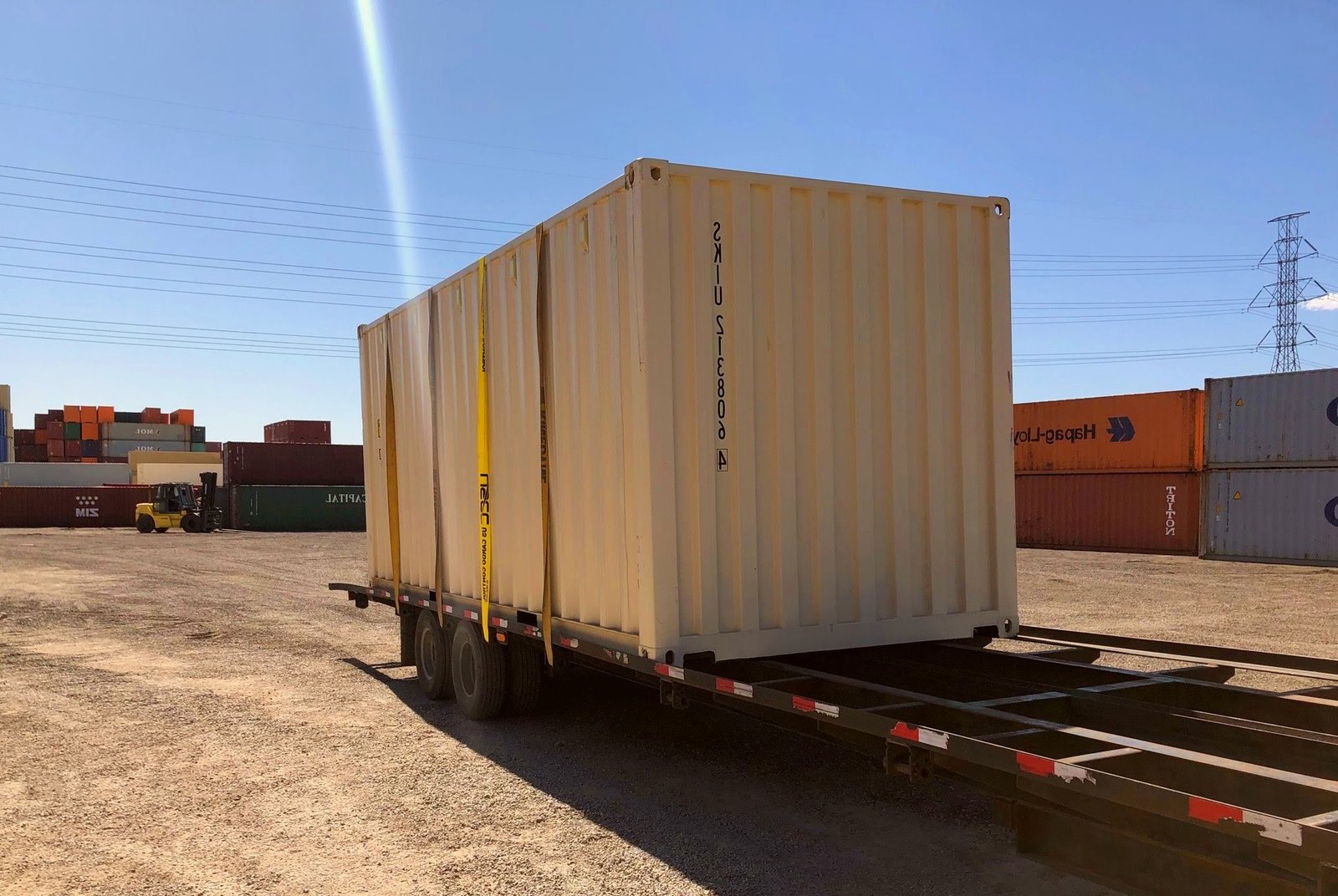 New 20ft Standard Shipping Container in Boston, Massachusetts