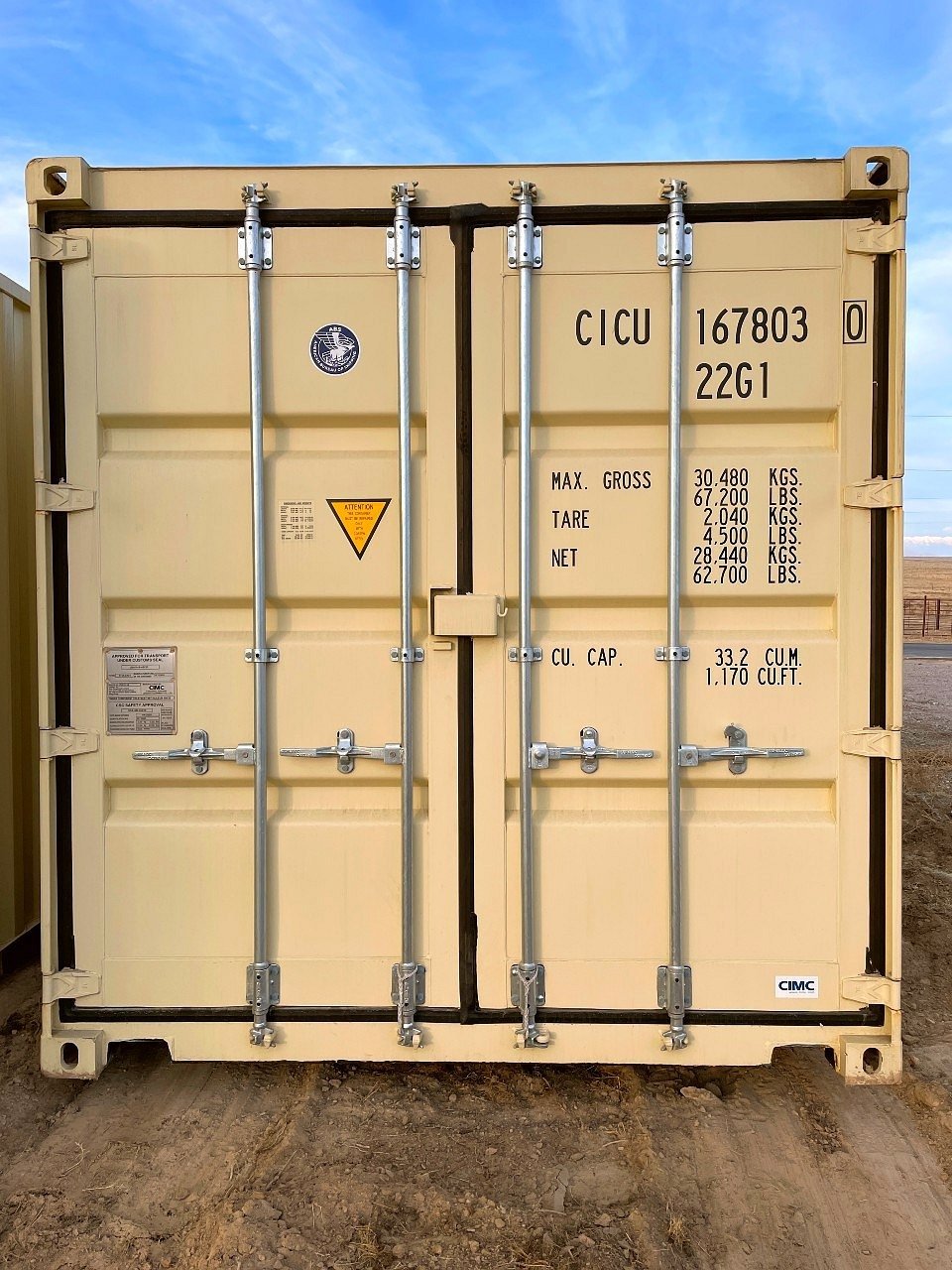 New 20ft Standard Shipping Container in Norfolk, Virginia - Image 4