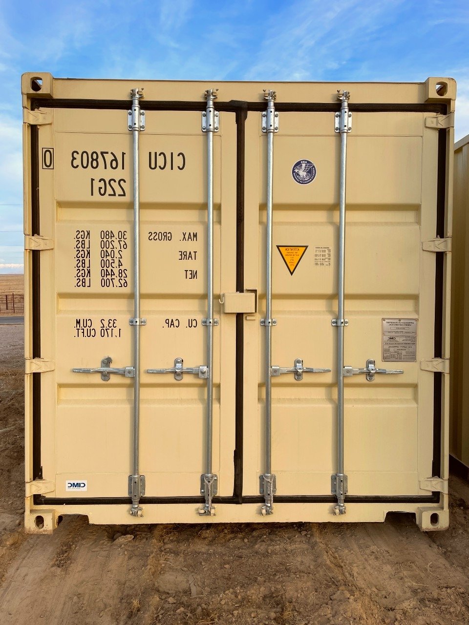 New 20ft Standard Shipping Container in Savannah, Georgia - Image 4