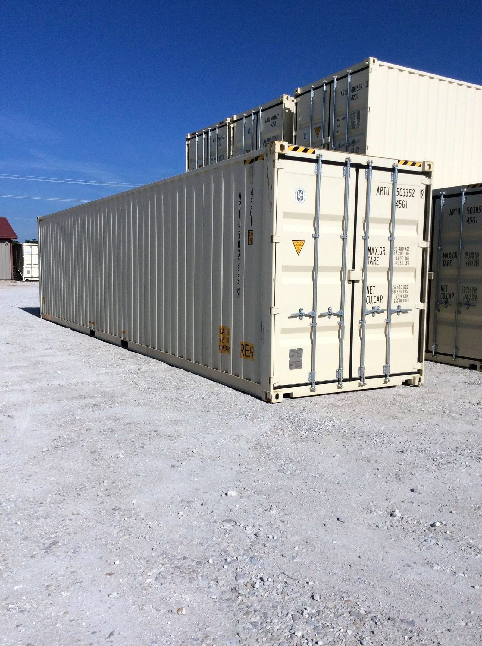 New 40ft Double Door High Cube Shipping Container in Indianapolis, Indiana - Image 4