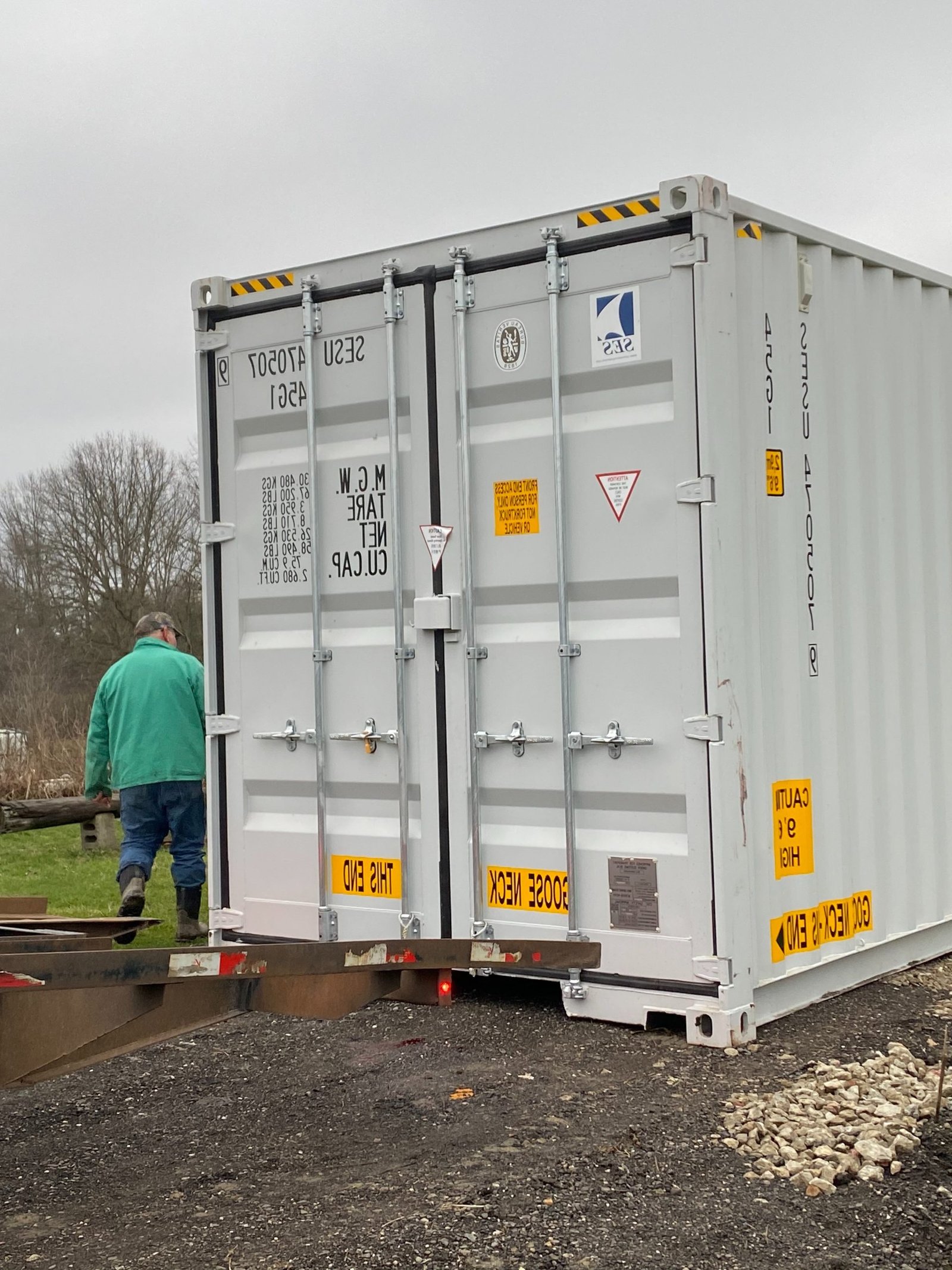 New 40ft Double Door High Cube Shipping Container in Atlanta, Georgia - Image 5