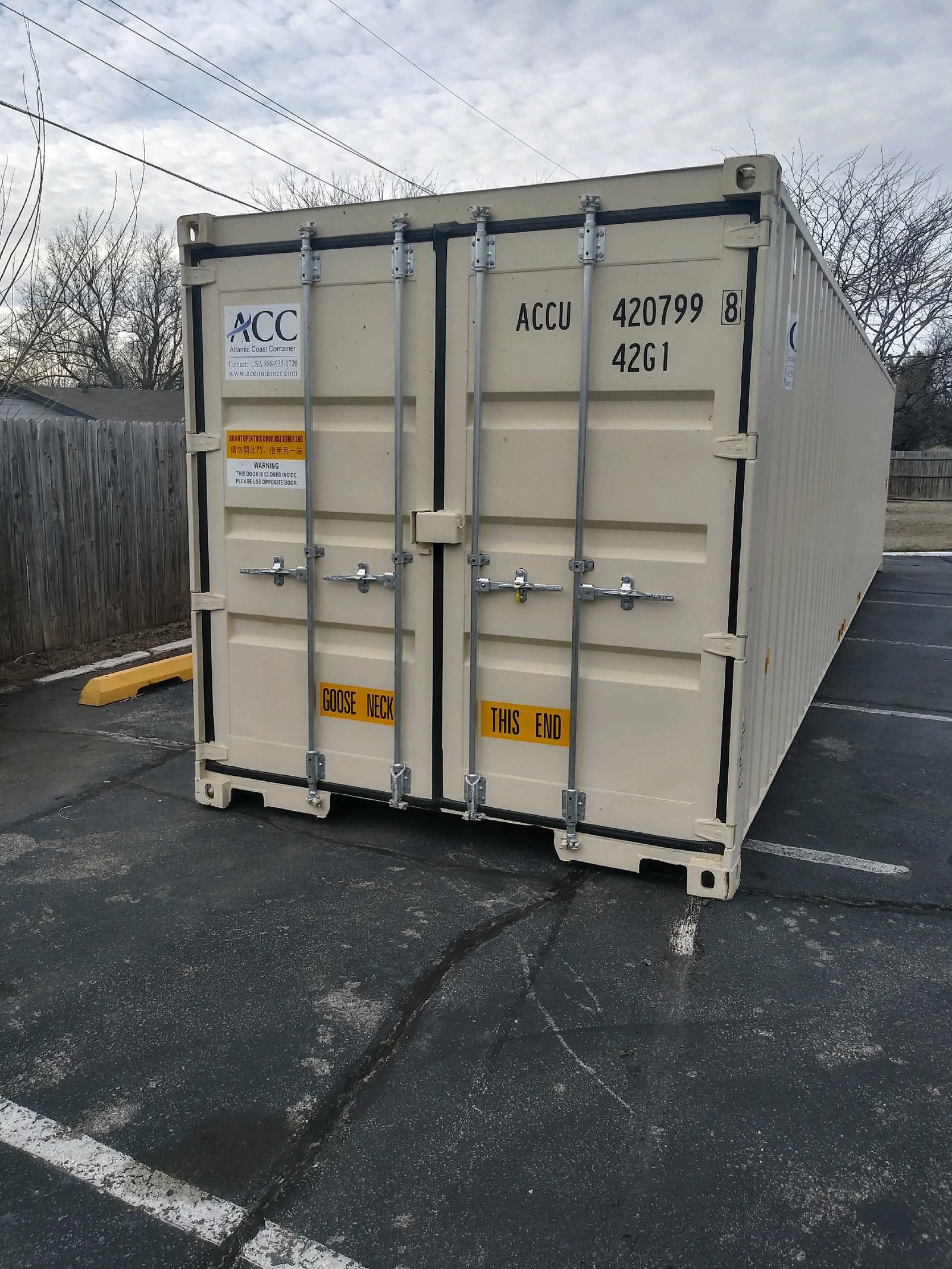 New 40ft Double Door High Cube Shipping Container in Omaha, Nebraska - Image 6