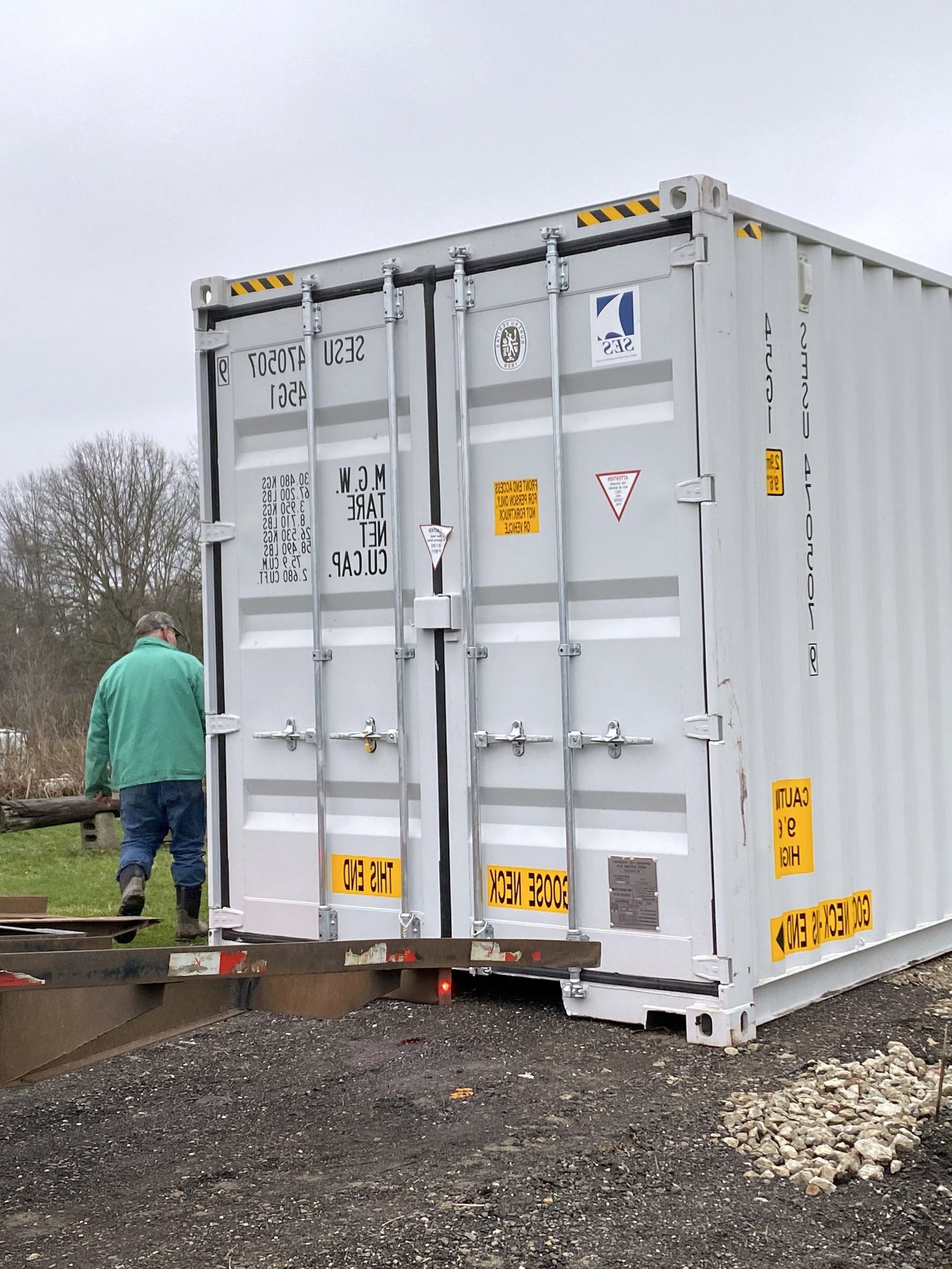 New 40ft High Cube Shipping Container in Austin, Texas