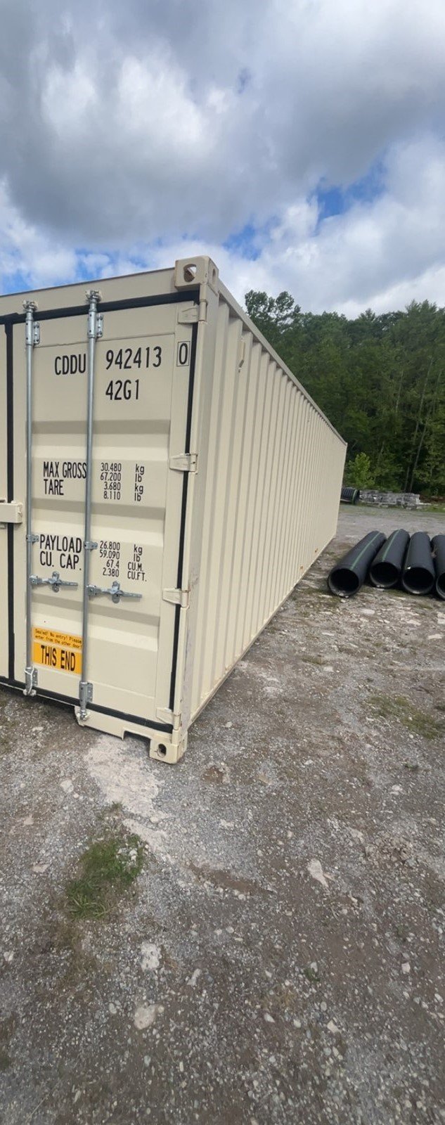 New 40ft Standard Shipping Container in Jacksonville, Florida