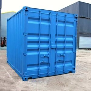 Used 10ft Cut Down Shipping Container – Wind & Watertight Steel Storage Unit