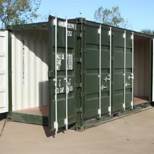Used 20ft Open Side Shipping Container – Full Side Access Steel Storage Unit