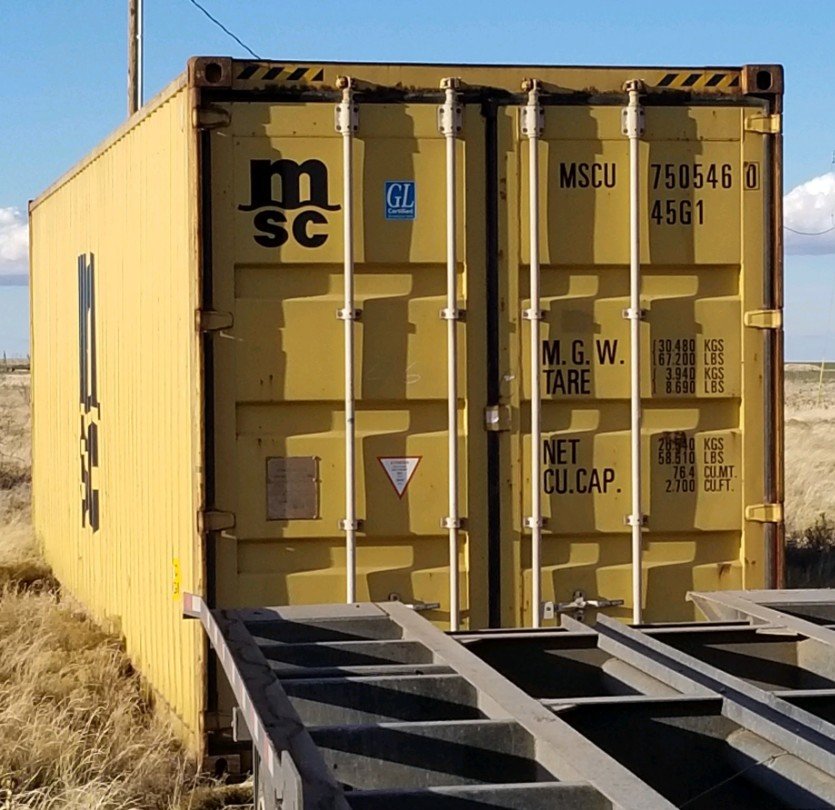 Used 40ft High Cube Shipping Container in Charleston, South Carolina