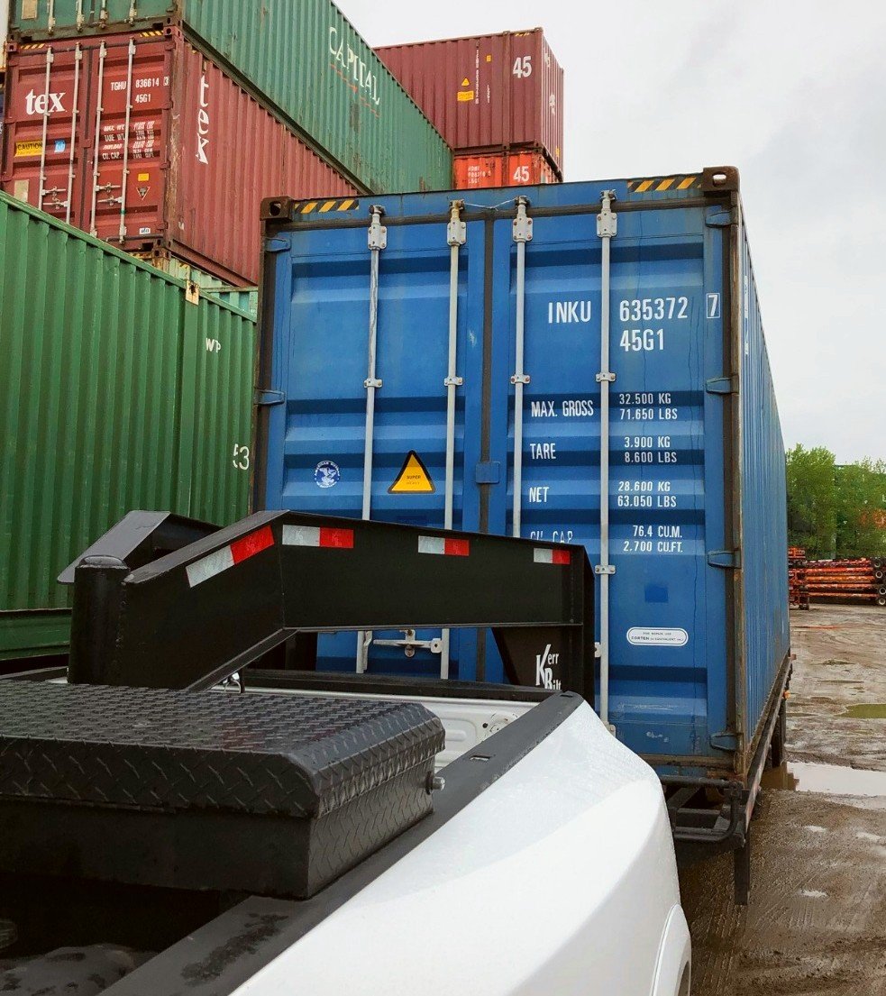 Used 40ft High Cube Shipping Container in Memphis, Tennessee