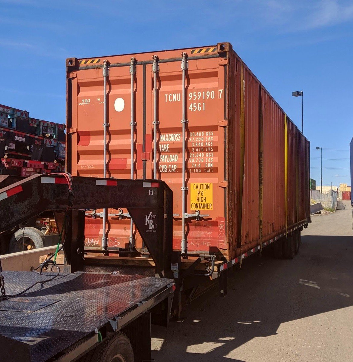 Used 40ft High Cube Shipping Container in Cleveland, Ohio