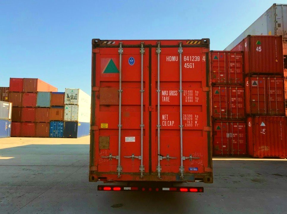 Used 40ft High Cube Shipping Container in Minneapolis, Minnesota