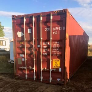 Used 40ft High Cube Shipping Container in Omaha, Nebraska