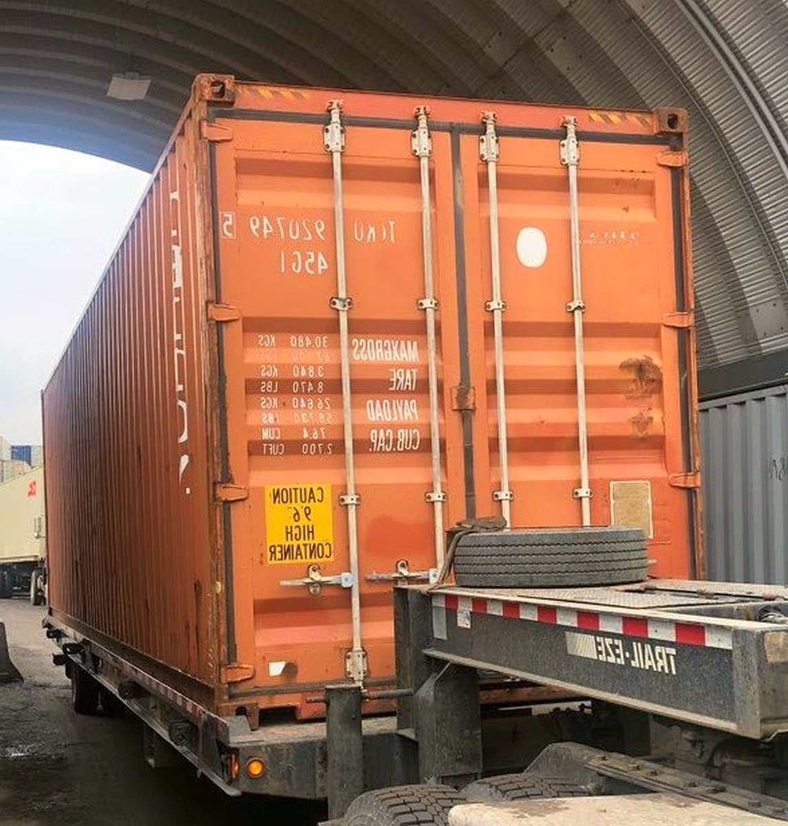 Used 40ft High Cube Shipping Container in Miami, Florida - Image 3