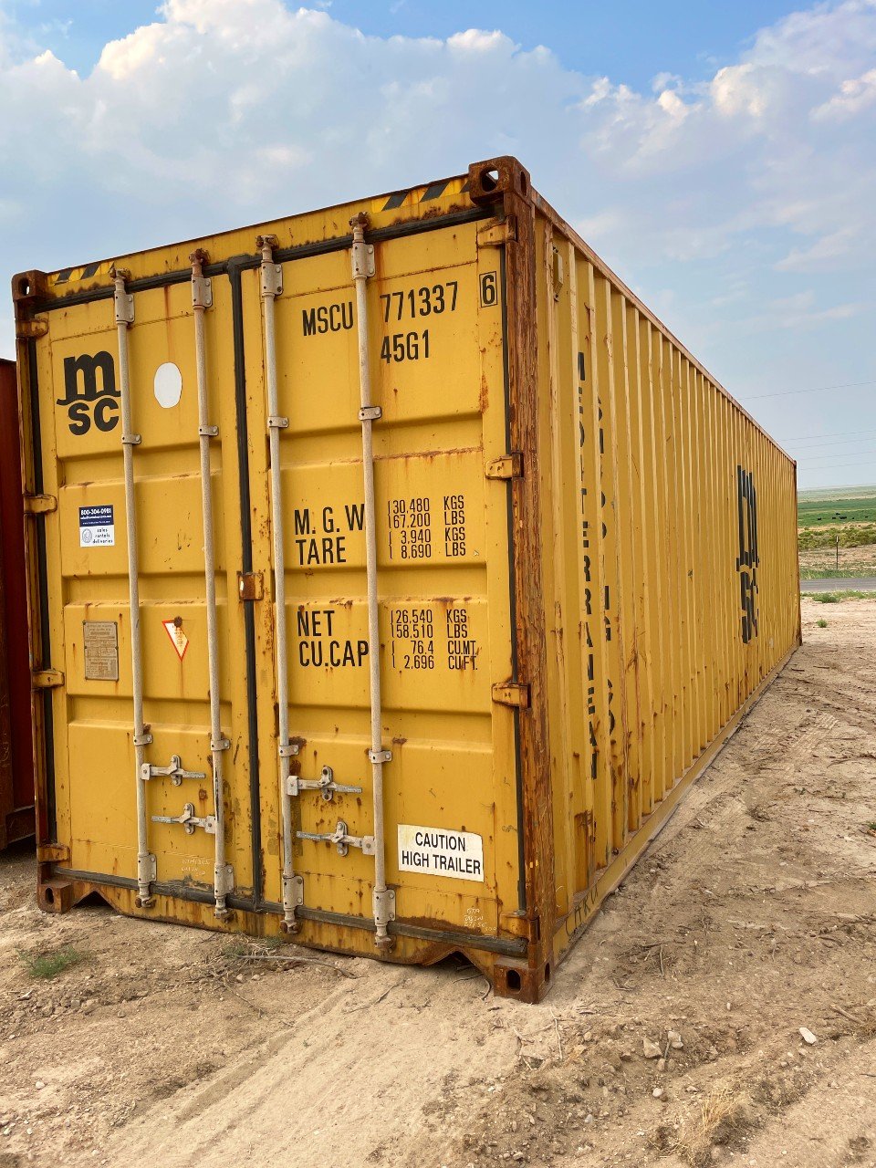 Used 40ft High Cube Shipping Container in Atlanta, Georgia - Image 3