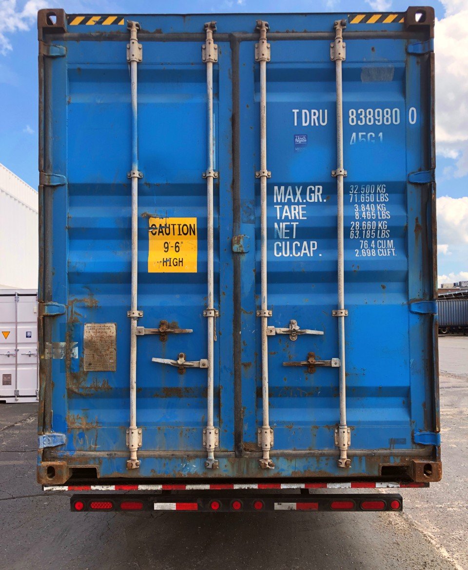 Used 40ft High Cube Shipping Container in Tampa, Florida - Image 6