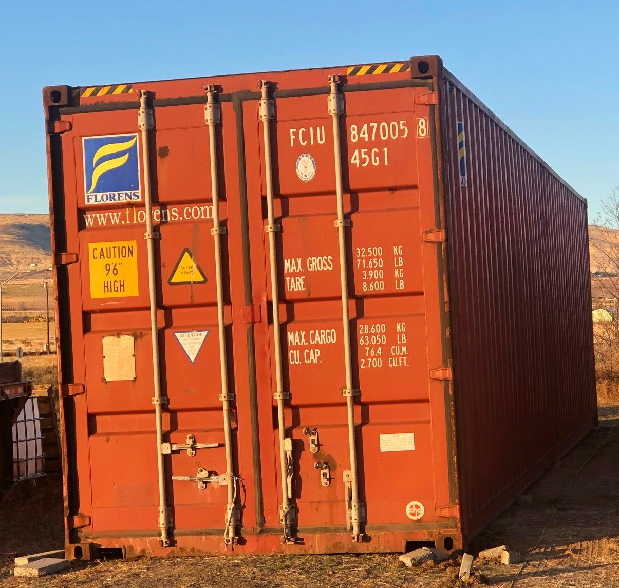 Used 40ft High Cube Shipping Container in Omaha, Nebraska - Image 2