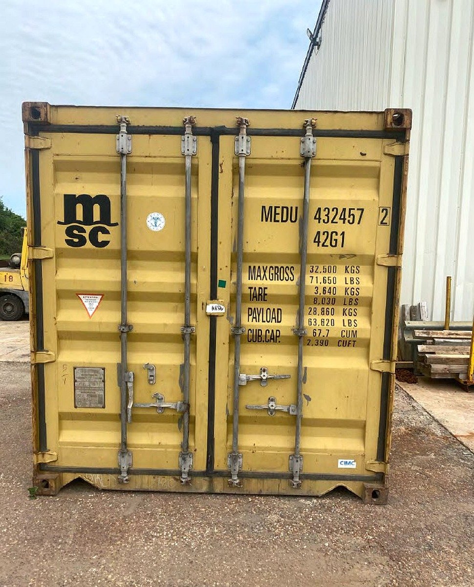 Used 40ft Standard Shipping Container in Tampa, Florida - Image 2