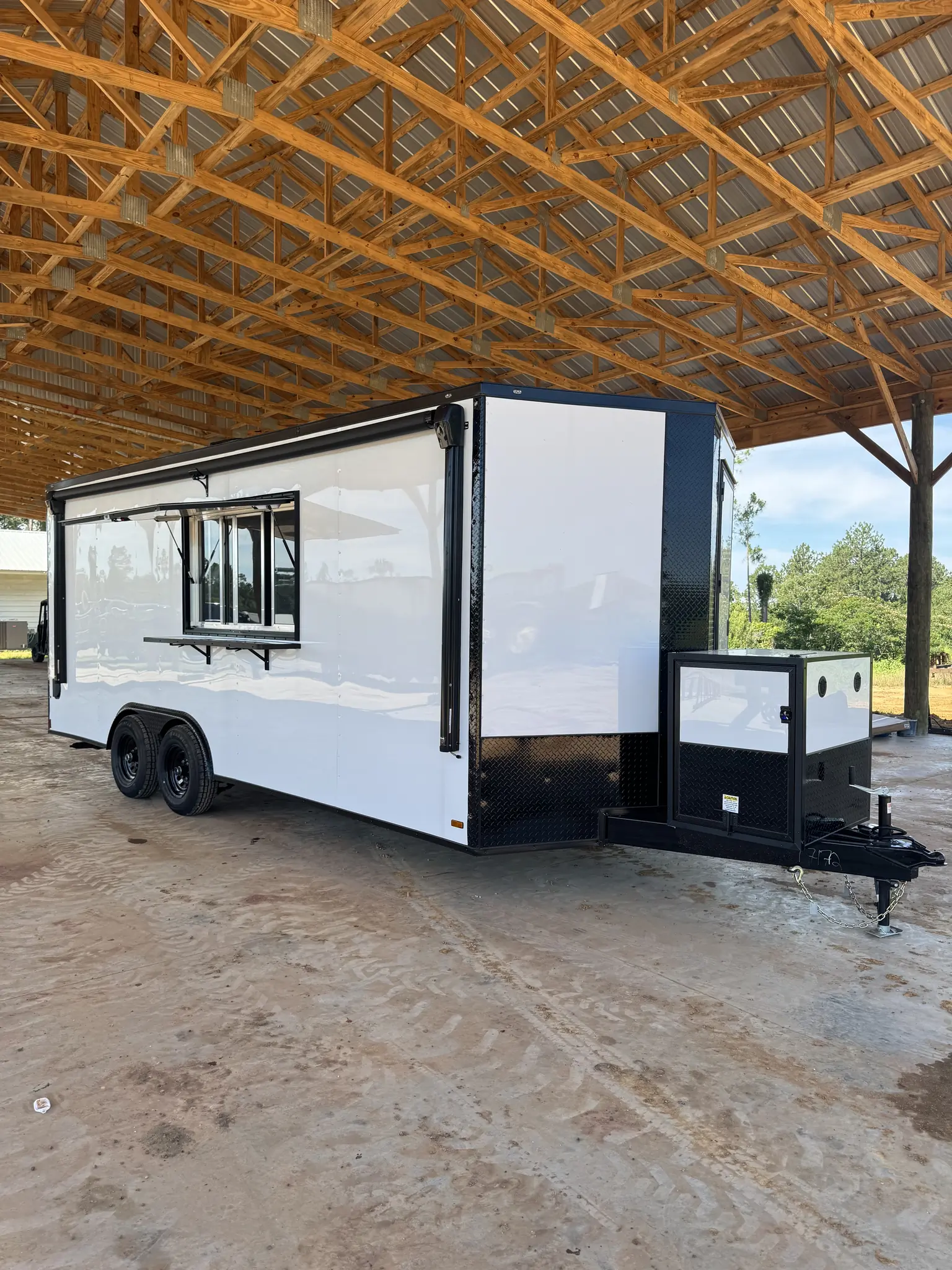 8.5x20TA2 Coast to Coast Concession Trailer with Bathroom for Sale - Image 9