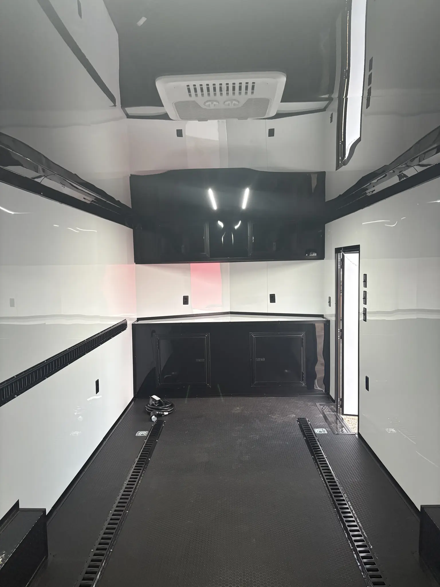 8.5x24TA Coast to Coast Black Blackout Race Trailer for Sale - Image 5