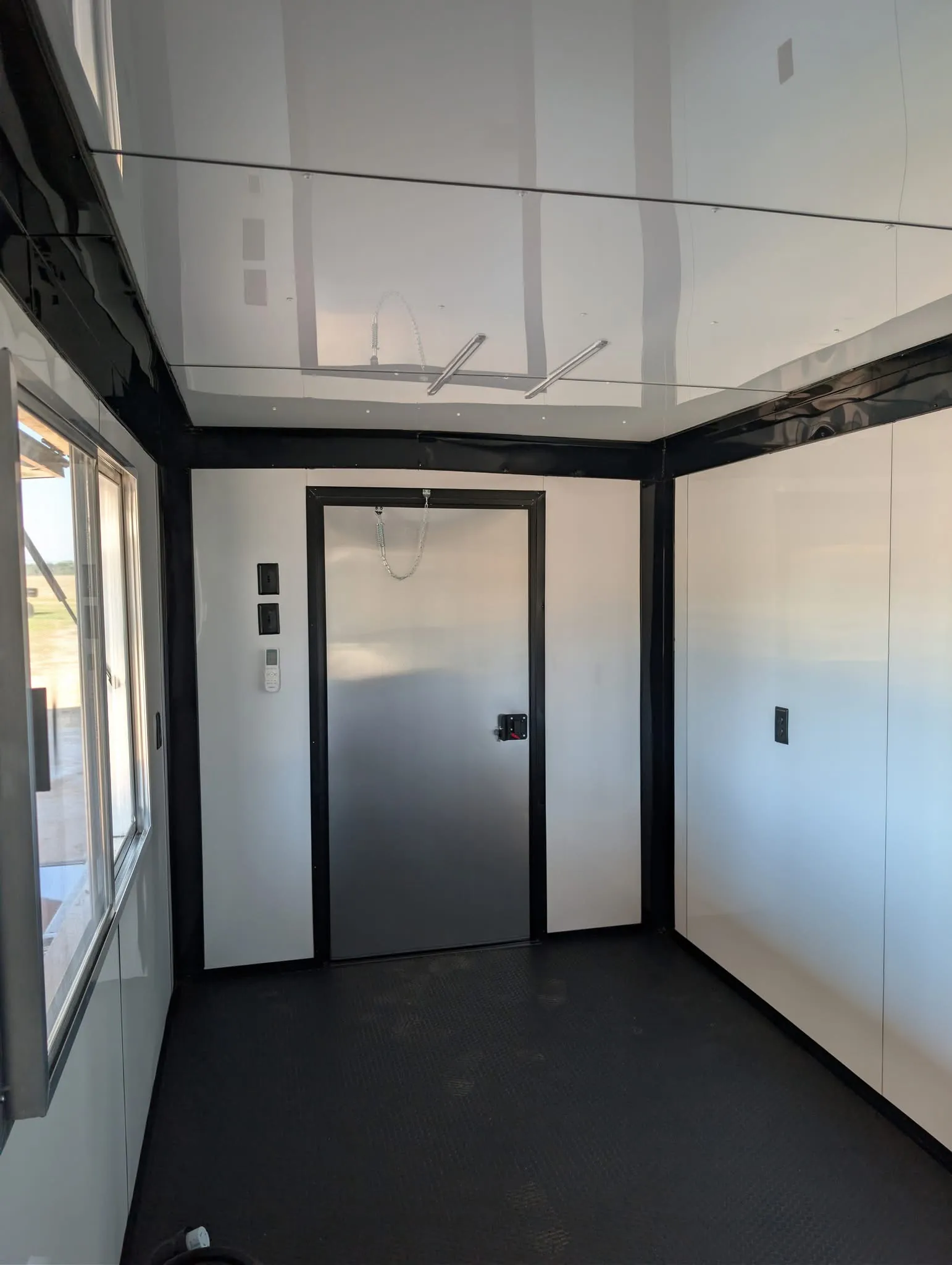 7x14TA Coast to Coast Purple Blackout Concession Trailer for Sale - Image 6