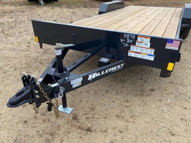 7X18 2 Powder Coated 7K Car Hauler W/Slide-In Ramp For Sale - Image 10