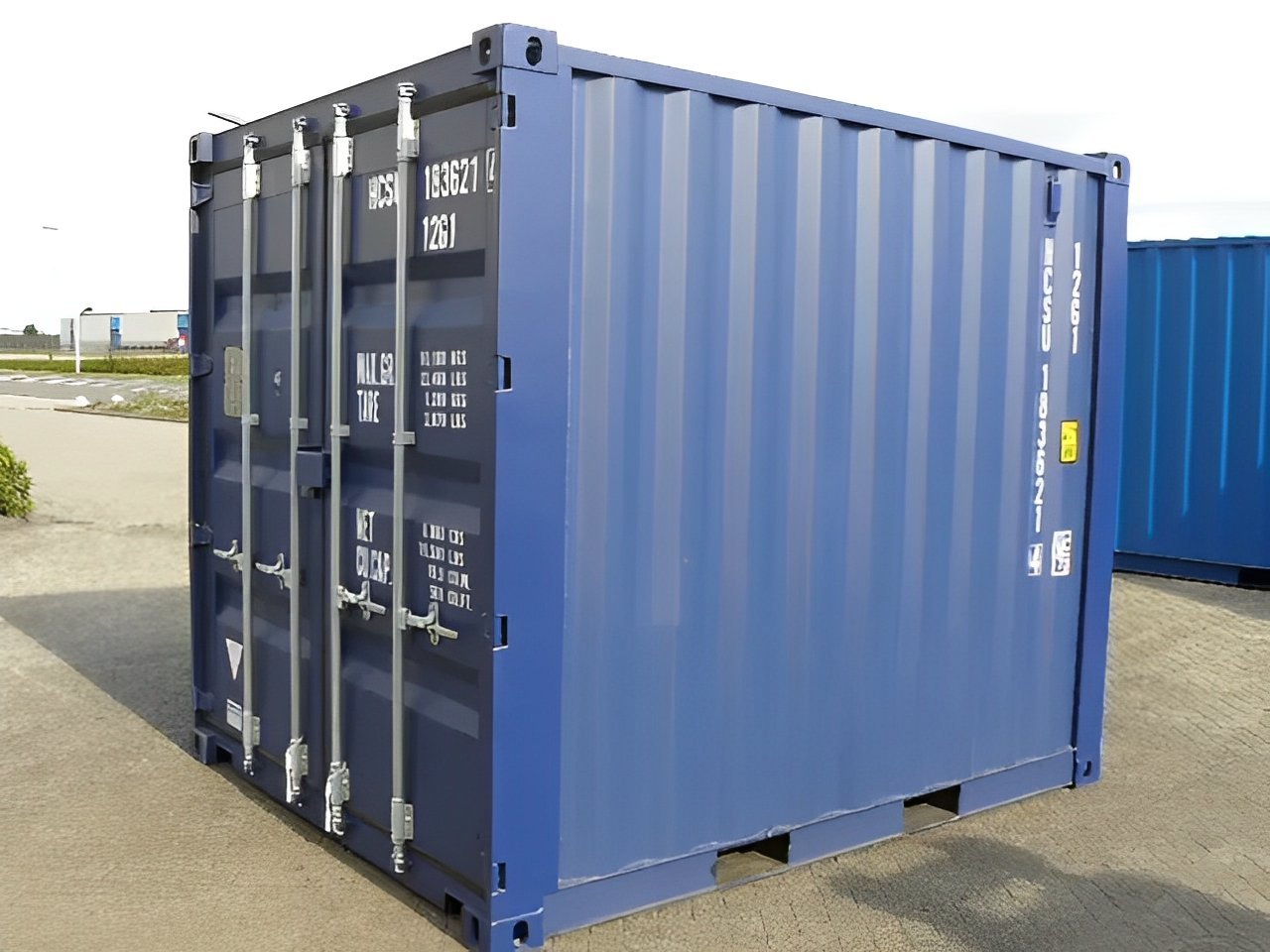 10ft One Trip Shipping Container - CSC Certified Cor-Ten Steel Storage Container - Image 2