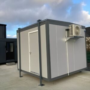 10ft x 10ft Jackleg Site Cabin with Air Conditioning
