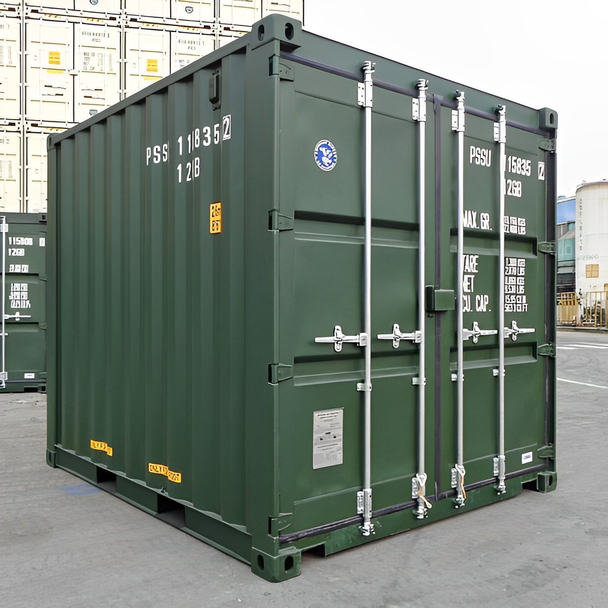 10ft One Trip Shipping Container - CSC Certified Cor-Ten Steel Storage Container - Image 4