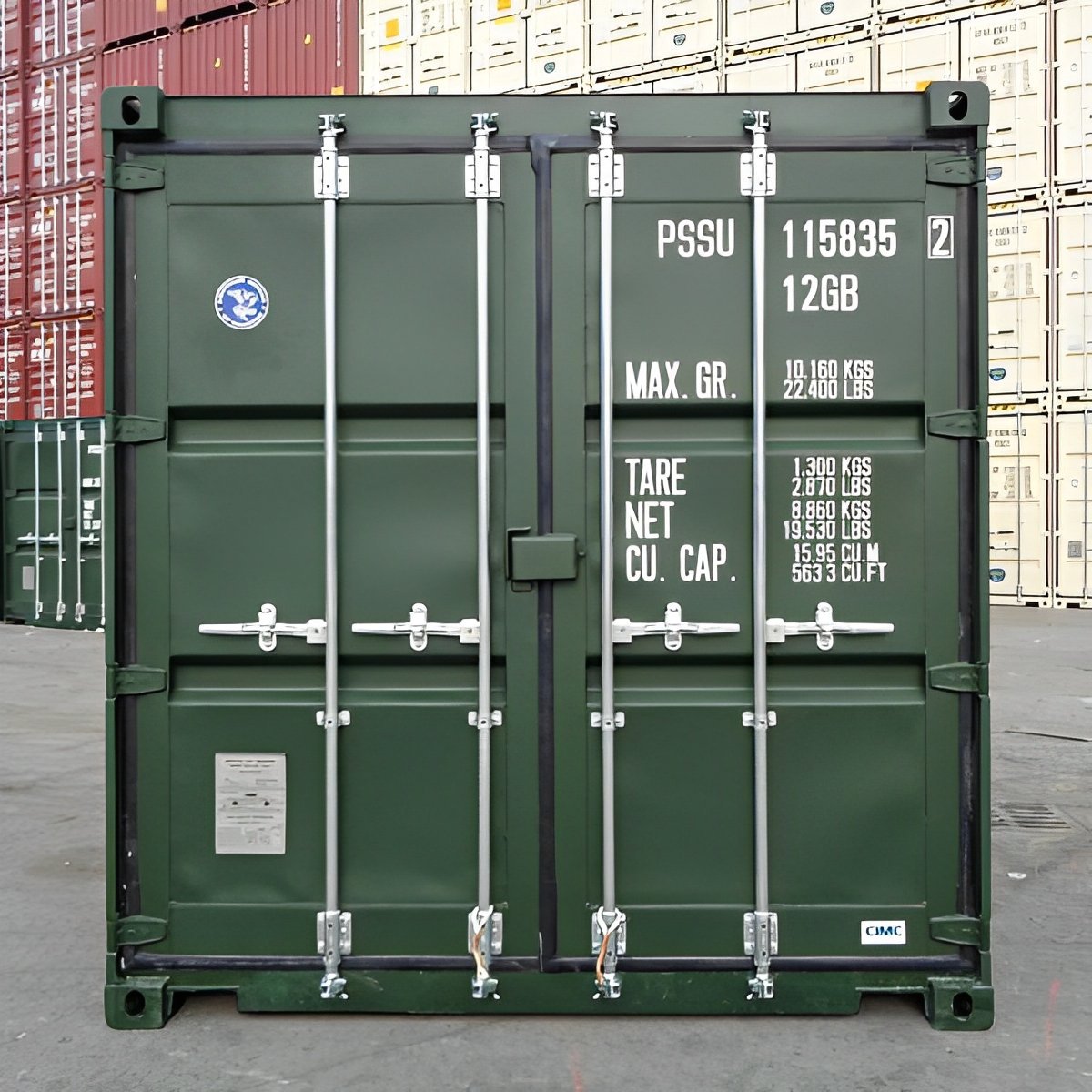 10ft One Trip Shipping Container - CSC Certified Cor-Ten Steel Storage Container - Image 5